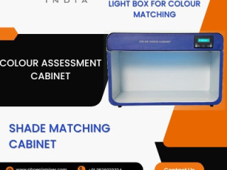 Enhance Precision with Phoenix Mixer's Colour Assessment and Shade Matching Cabinets