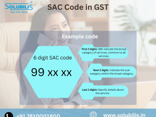 SAC code in GST
