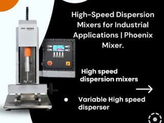 High-Speed Dispersion Mixers for Industrial Applications | Phoenix Mixer.