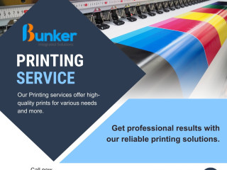 Printing Services in Bangalore | Bunkerintegrated