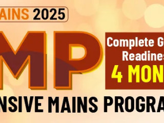 Mains Intensive Programme: Focused UPSC Mains Preparation