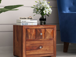 Premium Wooden Bedside Table – Elegant Design, Perfect Condition!