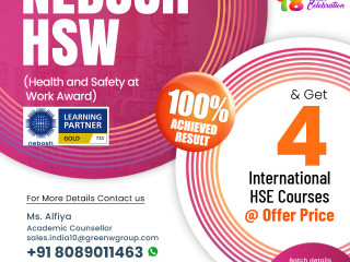 Boost your career with the NEBOSH Health and Safety at Work course in Thrissur!