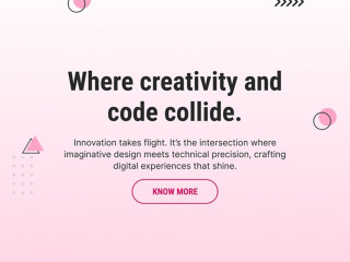 Where creativity and code collide.