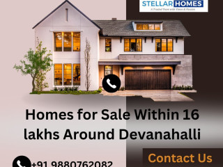 Homes for Sale Within 16 lakhs Around Devanahalli