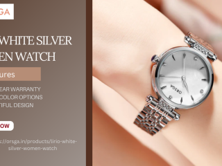 LIRIO White Silver Women Watch Perfect For Office and Party