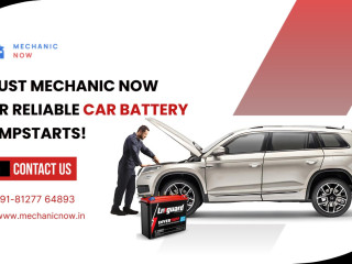 Emergency Car Battery Jumpstart Service at Mechanic Now