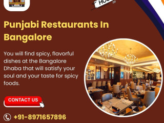 Punjabi Restaurants In Bangalore