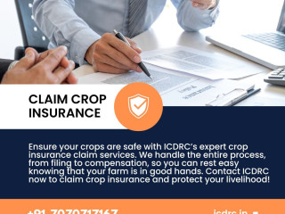 Need to Claim Crop Insurance? Trust ICDRC for Hassle-Free Assistance!