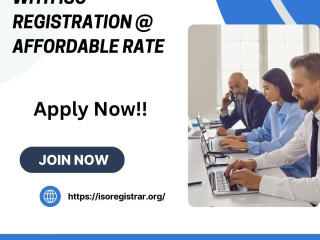 Enhance Reputation with ISO registration @ affordable rate