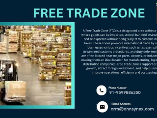 Unlock Global Trade Opportunities with a Free Trade Zone (FTZ)