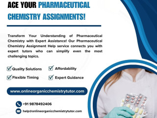 Quick and Easy Pharmaceutical Chemistry Assignment Help