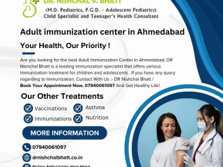 Adult Immunization Center in Ahmedabad