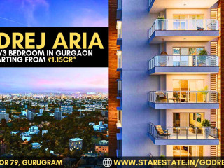 Godrej Aria In Sector 79 Gurgaon - 2/3 BHK Luxury Apartments