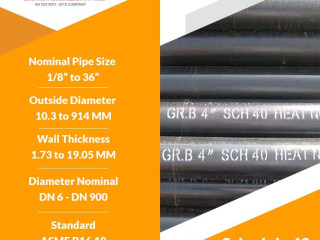 Schedule 40 Steel Pipe