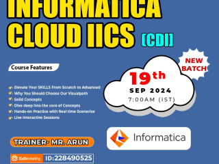 Informatica Cloud (IICS) Online Training New Batch