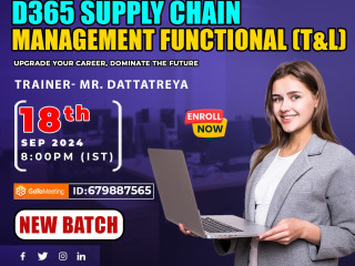 D365 functional finance and SCM(T&L New Batch