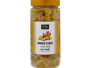 Natural Healthy Slices: Ginger Cubes at Nature’s Trunk