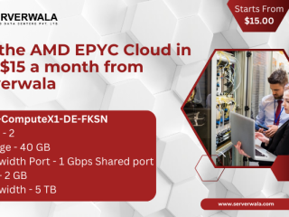 Get the AMD EPYC Cloud in just $15 a month from Serverwala