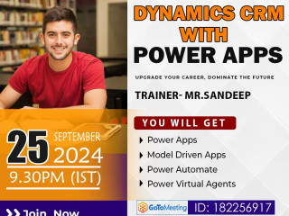 Dynamics CRM with Power Apps Online Training Free Demo