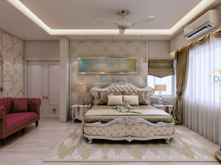 Classic Bedroom Design by the Best Indian Interior Designer