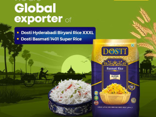 Dosti Basmati Rice - Trusted 1121 Steam Basmati Rice Exporter