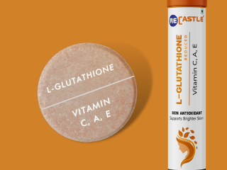 L-Glutathione tablet 500mg Glutathione & Vitamin C,A & E