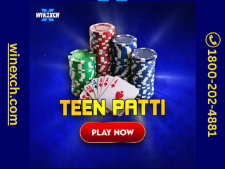 Play Teen Patti on WinExch with 2% Cashback Offer