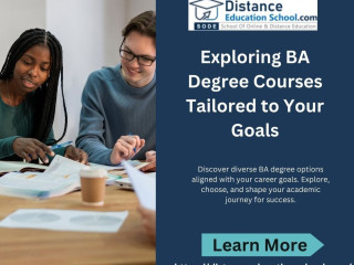 BA Degree Course in India