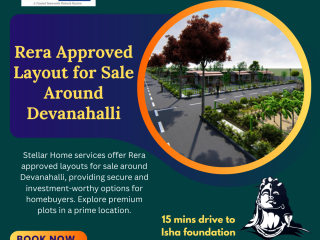 Rera Approved Layout for Sale Around Devanahalli