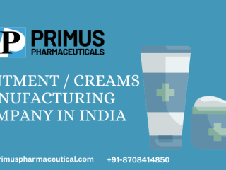 Ointment / Creams Manufacturing Company In India