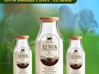 Get Pure A2 Cow Milk – 100% Organic & Natural