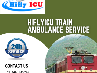 Train Ambulance Service in Siliguri by Hiflyicu- Get the Quickest Transportation