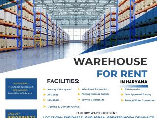 Find the Perfect Warehouse for Rent in Palwal with Factorywarehouserent