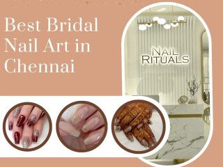 Best Bridal Nail Art in Chennai