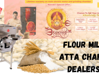 Get Quality Flour Mills from Natraj Aata Chakki Dealers Near You!