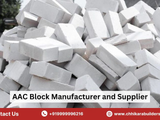 Best AAC Block Manufacturer and Supplier Near You