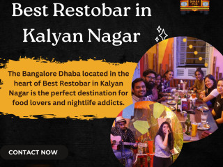 Best Restobar in Kalyan Nagar