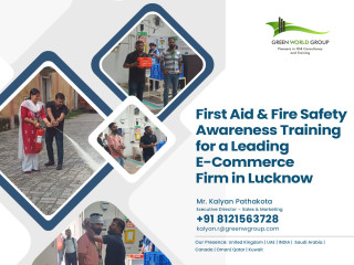 "Empower Your Team: First Aid & Fire Safety Training in Lucknow!"