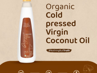 Buy Certified Organic Cold Pressed Virgin Coconut Oil at True Story