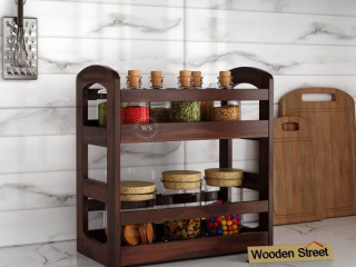 Wooden Kitchen Rack: Space-Saving Racks for a Tidy Kitchen