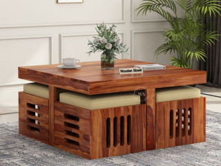 Buy Stylish Centre Tables for Living Room - Best Coffee Table Designs