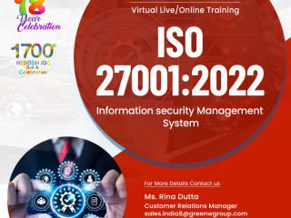 ISO 27001:2022! Certification in Kolkata