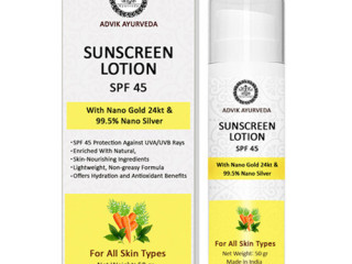 Shield Your Skin with Sunscreen Lotion