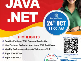 JAVA Developer & .Net. In NareshIT