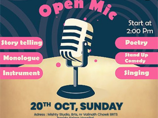 Open mic in Ahmedabad