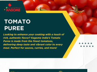 Rich & Flavorful Tomato Puree by Kagome India – Add Taste to Every Dish!