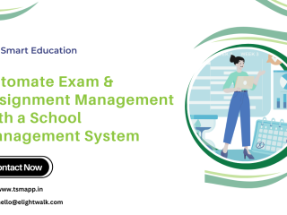 Automate Exam & Assignment Management with a School Management System