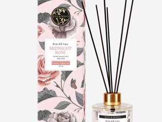 Buy Midnight Rose Reed Diffuser – Best Reed Diffusers Set Scent by Soul & Scents