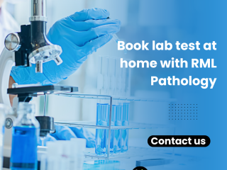 Book lab test at home with RML Pathology